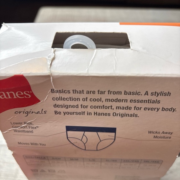 Hanes Men's Briefs 3 Pair New Underwear Size 2XL (44-46")Stretch Cool Modern - Picture 11 of 14